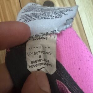 Nike Vibrant Pink and Charcoal Sneakers